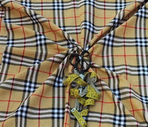 burberry fabric print|Burberry fabric for sewing.